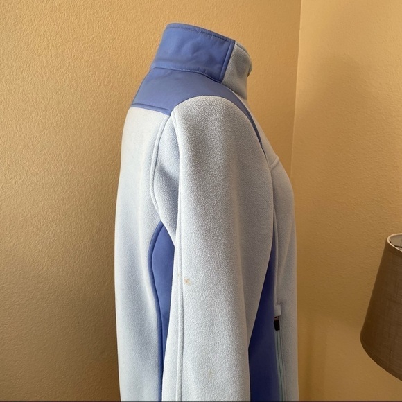 L.L.Bean Full Zip Fleece Jacket Blue Size S - Picture 10 of 16